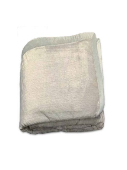 Κουβέρτα Βελούδινη Γκρι Γαρύφαλλο | Γαρύφαλλο - Λευκά Είδη